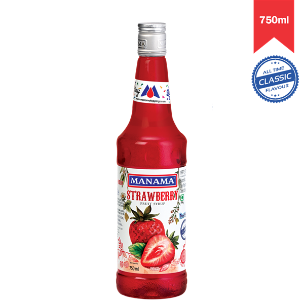 MAN Strawberry Syrub-750ML
